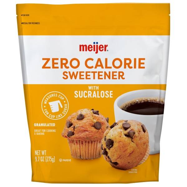 Meijer Zero Calorie Sweetener With Sucralose