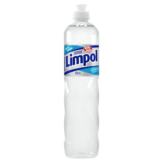 Bombril detergente líquido cristal limpol (500 ml)