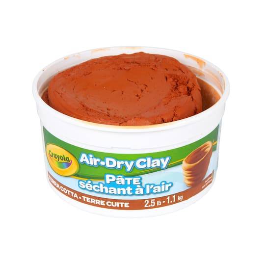 Crayola Air Dry Clay, Terra Cotta (40 oz)