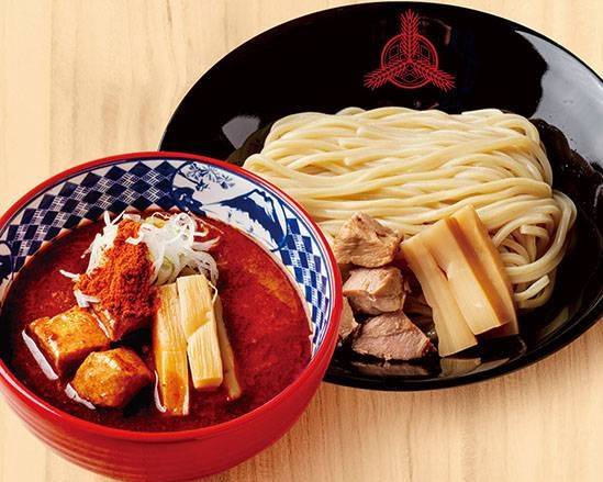 肉マシ灼熱つけ麺 Very Spicy Tsukemen with Extra Meat