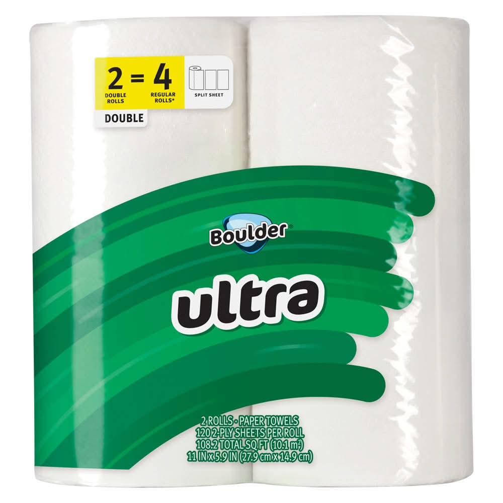 Boulder Canyon Ultra Paper Towel, 11x5.9 in (2 ct)