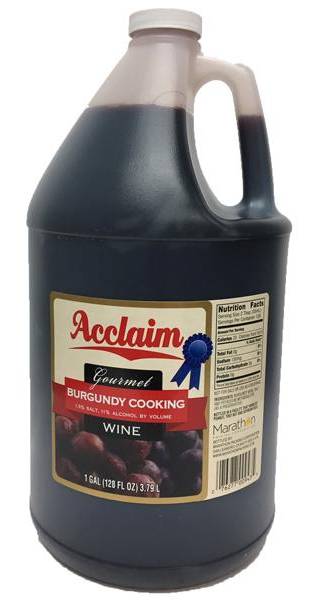 Acclaim Burgundy Cooking Wine (128 fl oz)