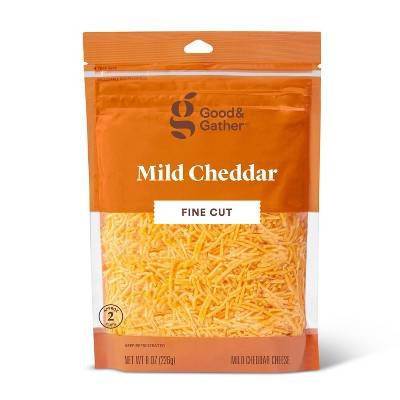 Good & Gather Fine Cut Shredded Mild Cheddar Cheese