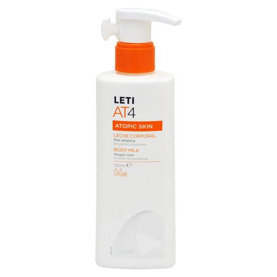 LETI AT4 LECHE CORP EMOL Y PROTEC *250ML