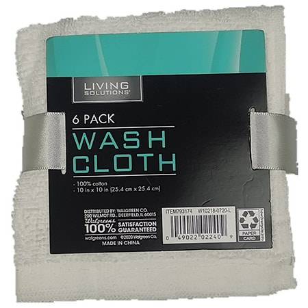 Living Solutions Wash Cloth