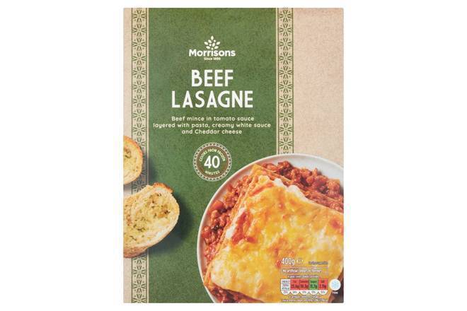 Morrisons Beef Lasagne 400g