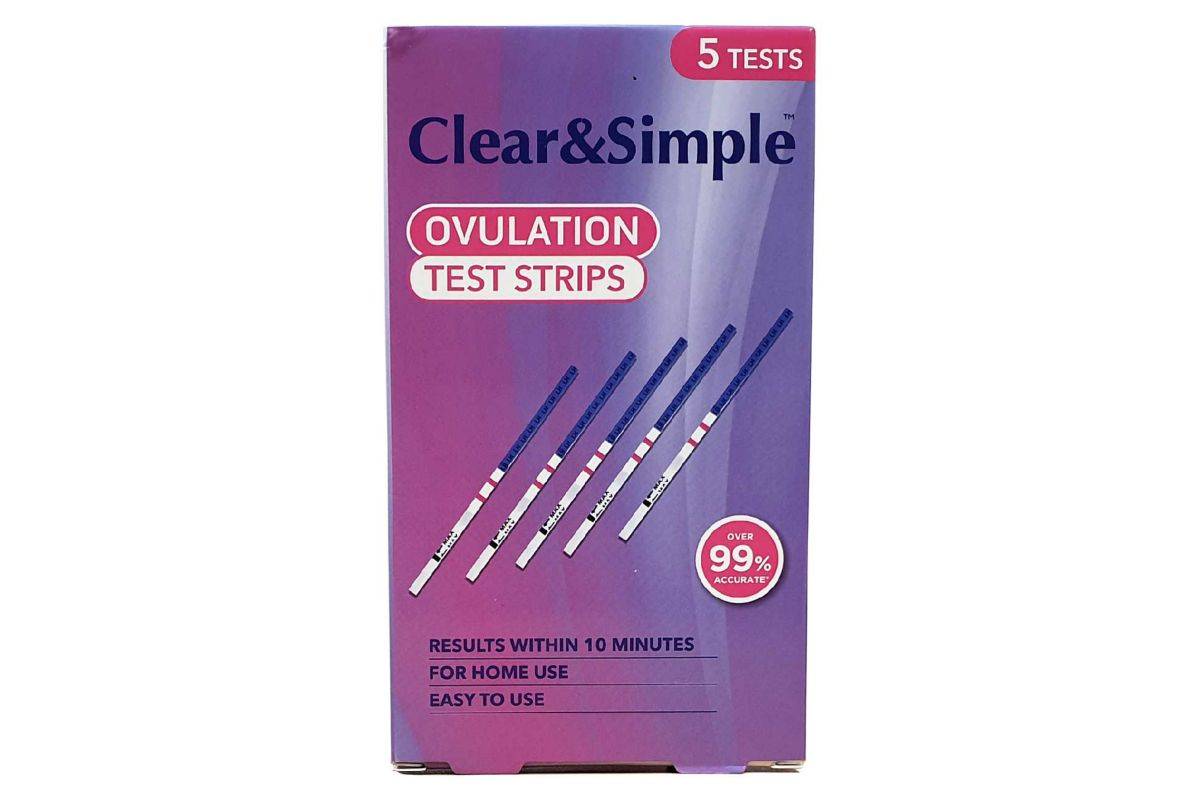 Clear & Simple Ovulation Test Strips - 5 Tests