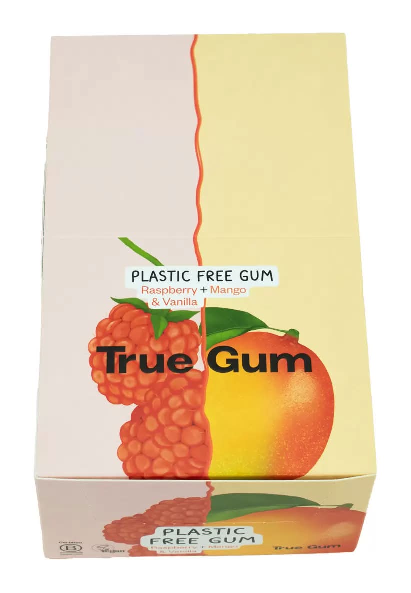 TRUE GUM ラズベリー&バニラ+マンゴー
