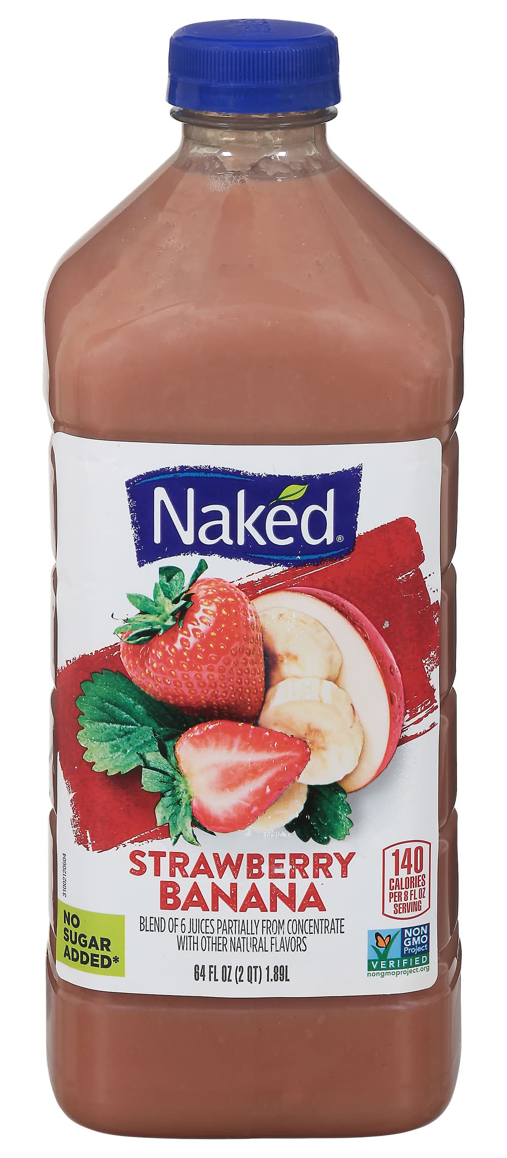 Naked Juice Blend, Strawberry Banana (64 fl oz)