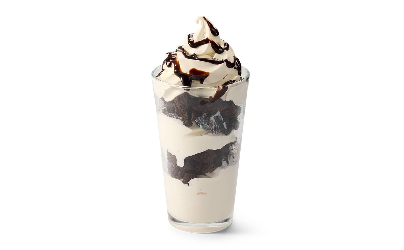 Ice Cream Parfait - Fudge Brownie