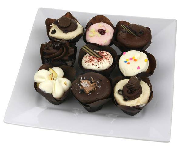 Mini Variety Pack Gourmet Cupcakes 9 Count