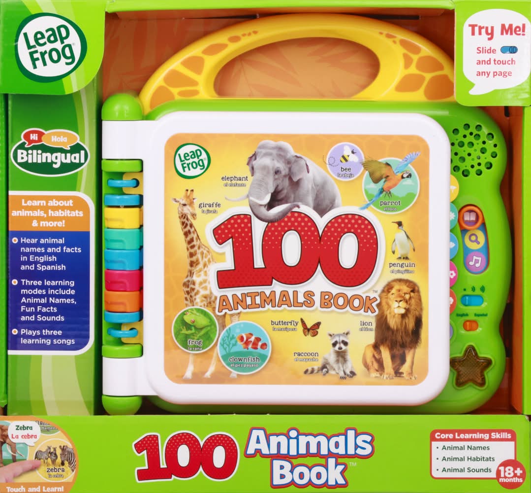 Leap Frog Leapfrog 18+months Bilingual 100 Animals Book (871 g)