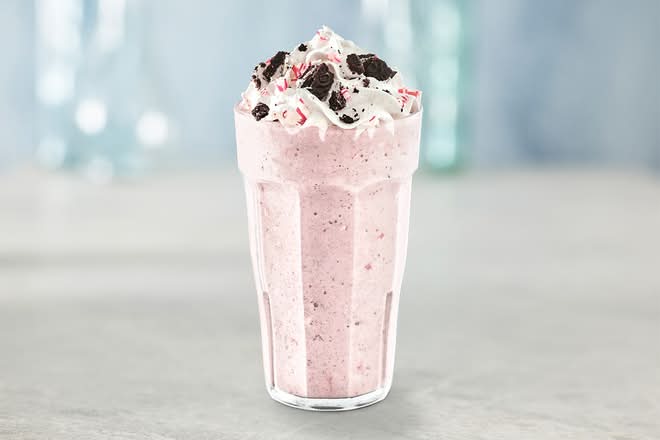 OREO® Candy Cane Milkshake
