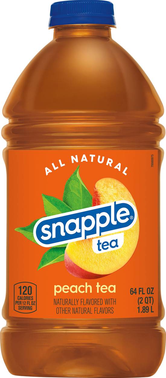 16 oz Peach Tea by Snapple at Fleet Farm