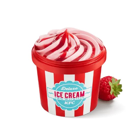 Ice Cream Deluxe Lody Truskawkowe 150ml