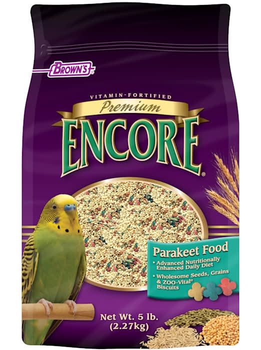 Brown's Encore Premium Parakeet Food