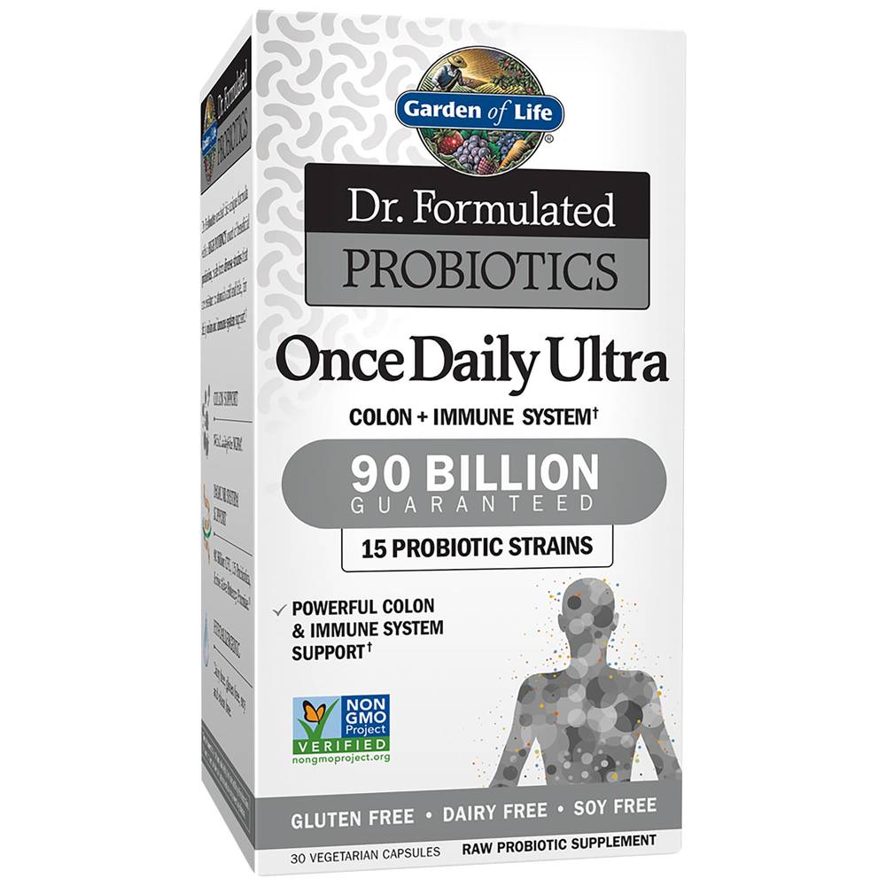 Garden of Life Dr. Formulated Probiotics Once Daily Ultra Capsules (30 ct)