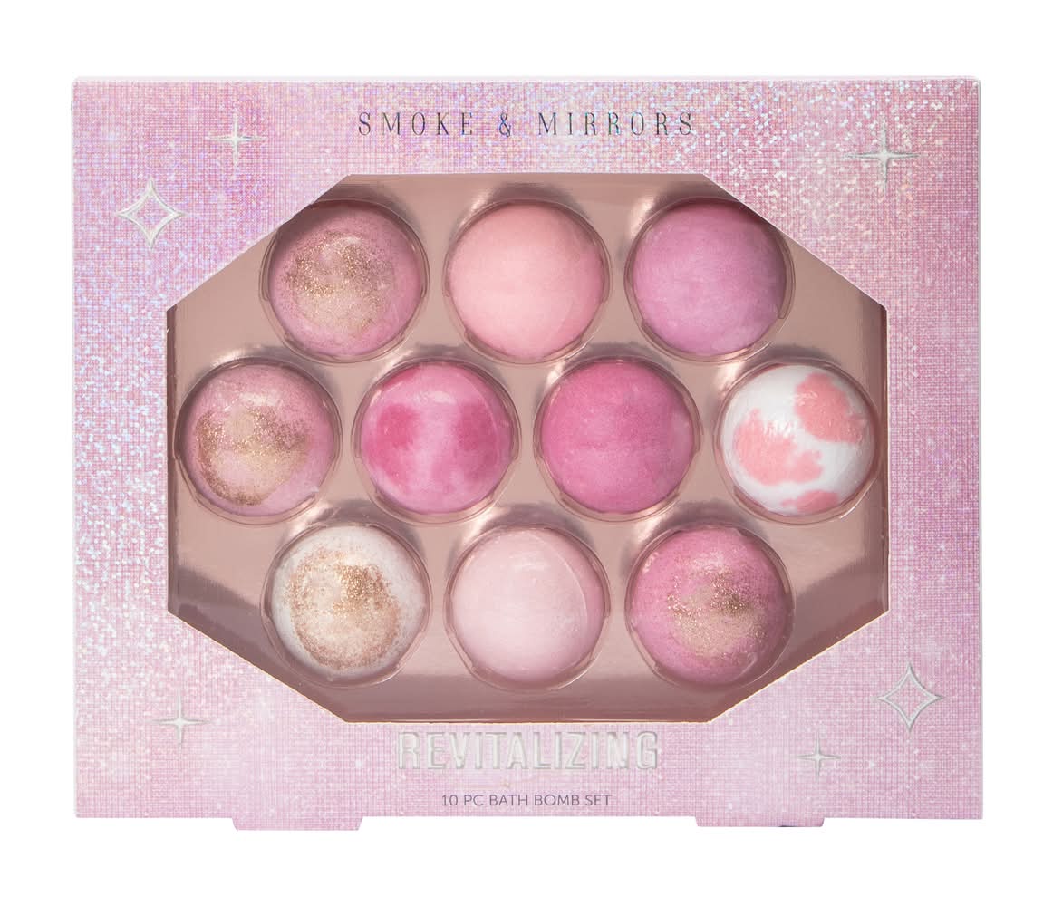 Smoke & Mirrors Revitalizing Bath Bomb Set 10-Count