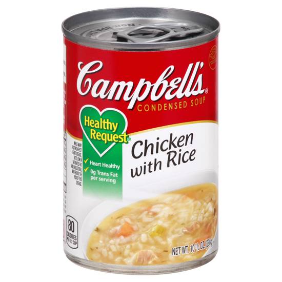 Campbell's Healthy Request Chicken With Rice Soup