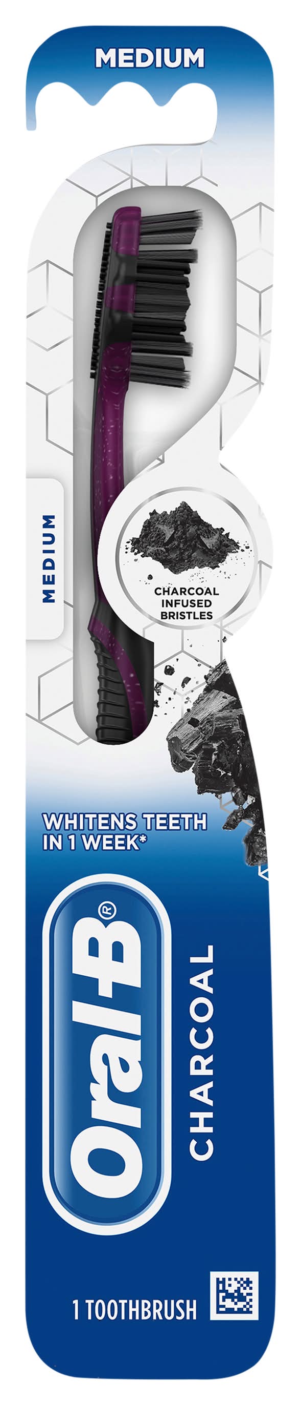 Oral-B Tooth Brush, Charcoal