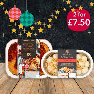 2 for £7.50 Irresistible Ready Meals Deal