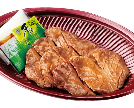 ★おかず 牛タンとろろ～花藻塩だれ～ Beef tongue and grated yam ～seaweed salt sauce～