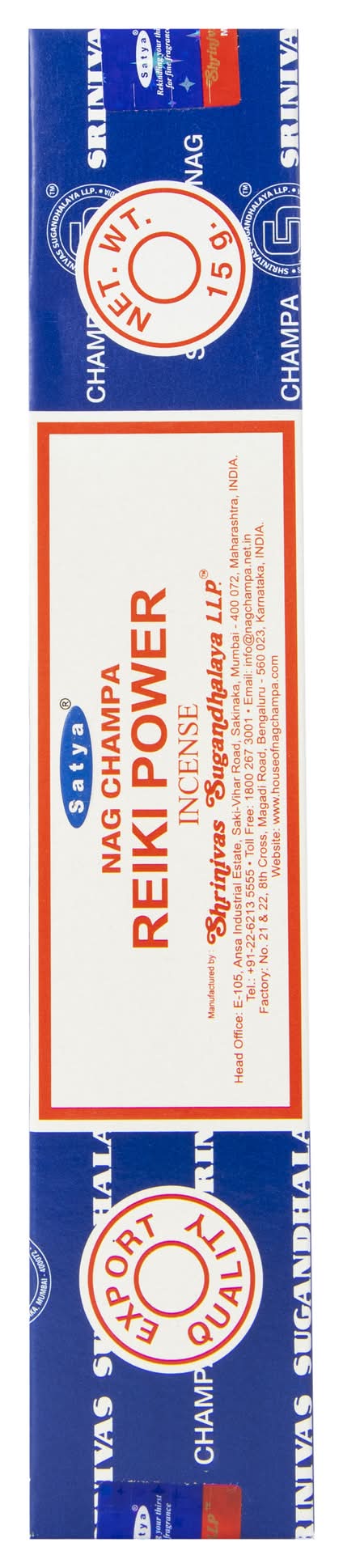 Satya® Nag Champa incense - Reiki Power Reiki Power