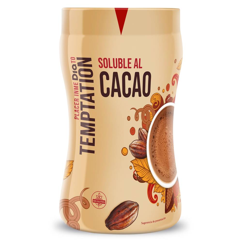 Soluble Al Cacao Temptation De Dia Bote 500 G