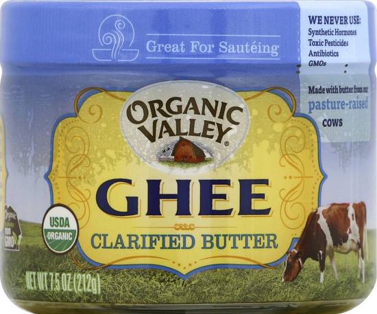 Ghee Clarified Butter Organic Valley 7.5 oz