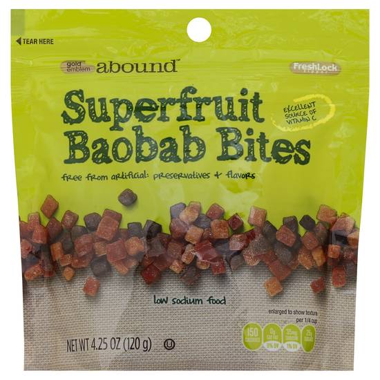 Gold Emblem Baobab Bites Superfruit