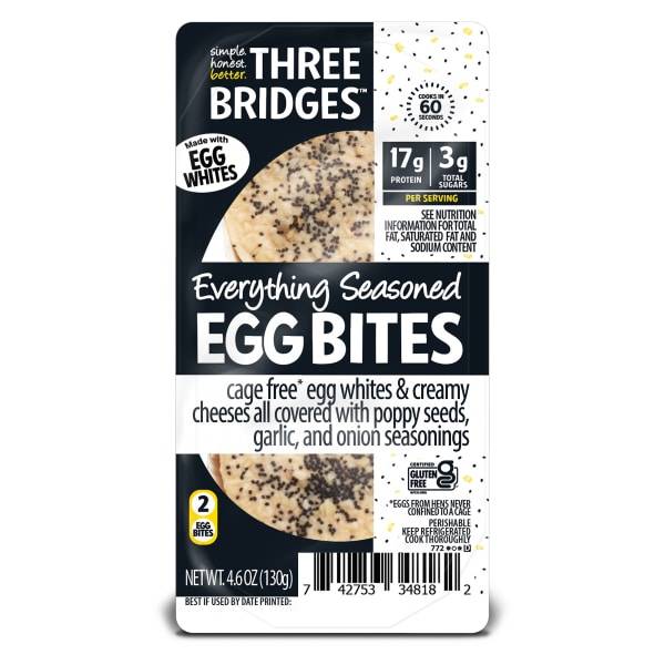 Three Bridges Egg Bite Everything Seasoned