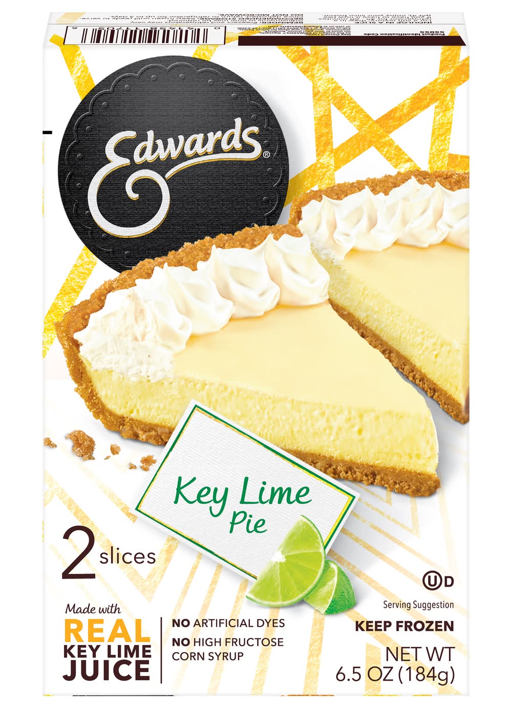 Edwards Pie Slices, Lime (6.5 oz, 2 ct)