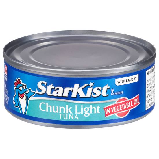 Starkist Chunk Light Tuna in Vegetable Oil