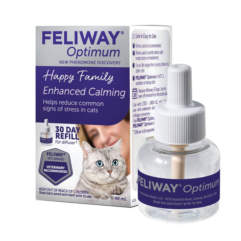 Feliway Optimum Enhanced Calming Refill