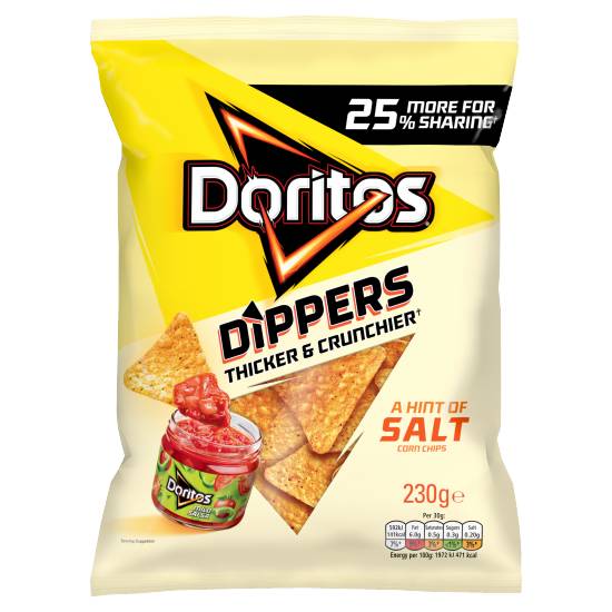 Doritos Dippers Sharing Tortilla Chips (hint of salt)