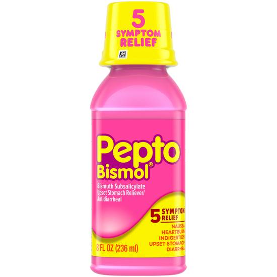 Pepto Bismol Upset Stomach Reliever/Antidiarrheal Original (8 oz)