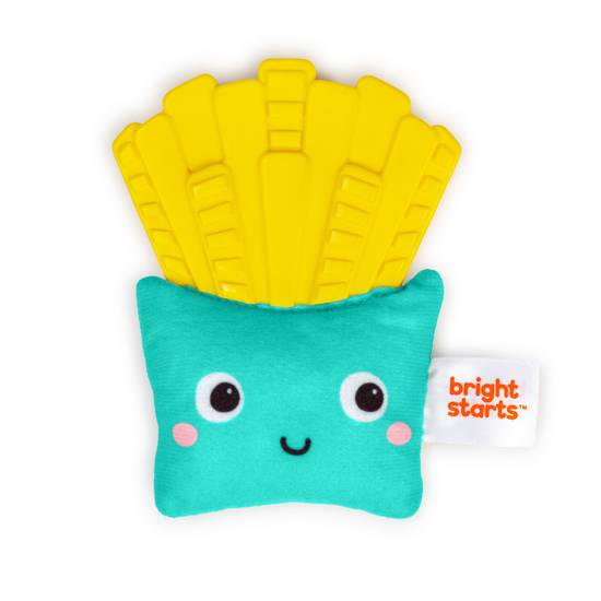 Bright Starts Side Of Smiles French Fry Crinkle Teether For Infant