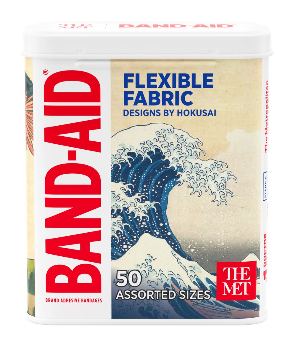 Band-Aid Adhesive Bandages, Assorted (50 ct)