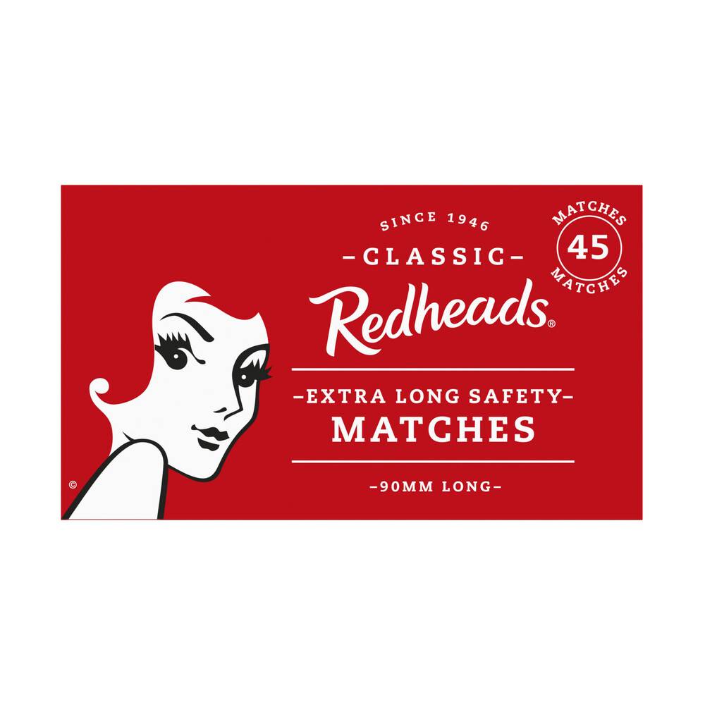 Redheads Safety extra long matches