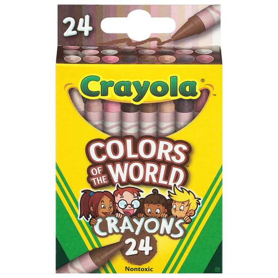 Crayola Colors Of the World Crayons (24 ct)
