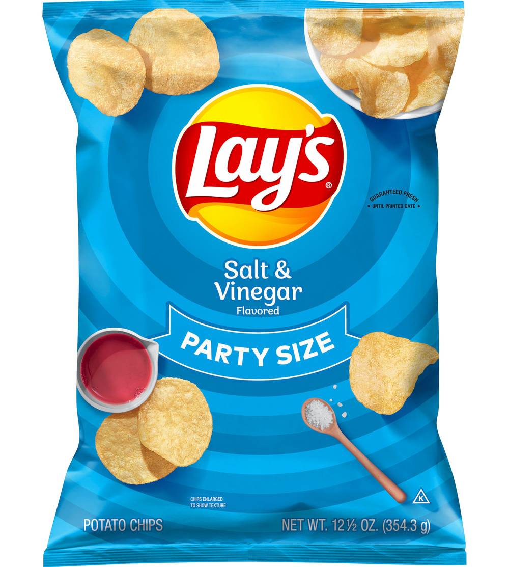 Lay's Potato Chips, Salt-Vinegar (12.5 oz)