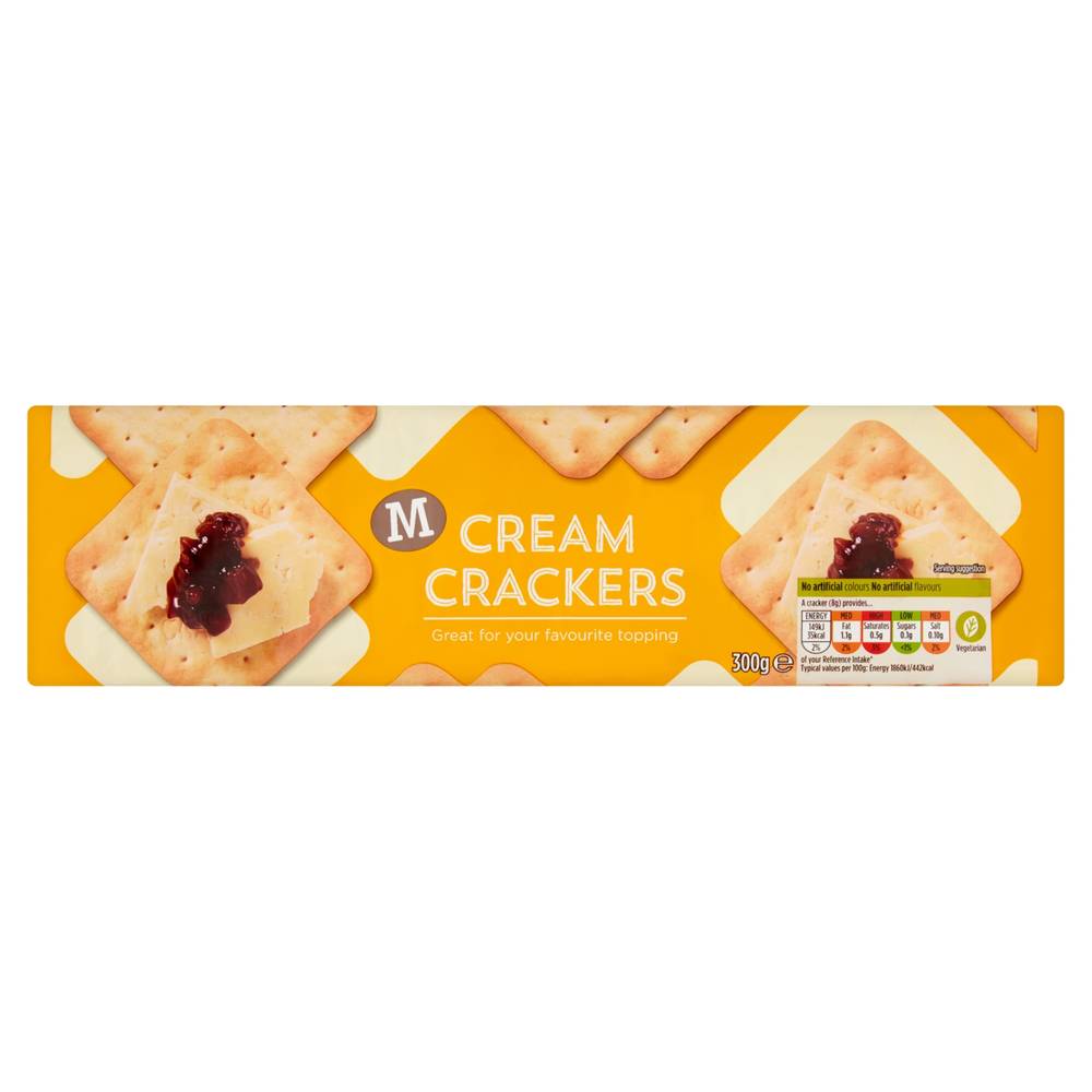 Morrisons Cream Crackers (300g)