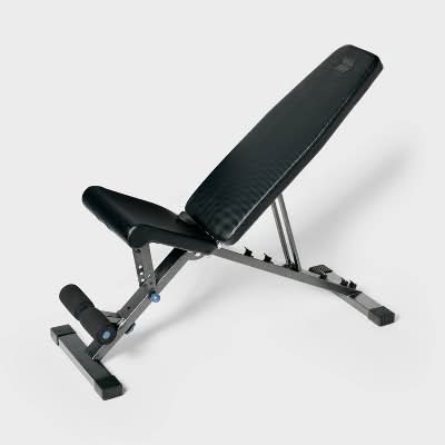 All In Motion Adjustable Weight Bench, Black