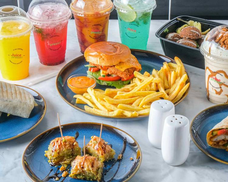 Juicepresso Menu Deals & Prices - Sheffield Delivery - Order with 