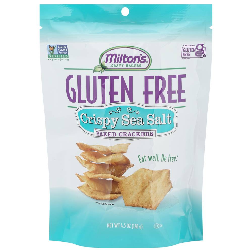 Miltons Craft Bakers Crispy Sea Salt Baked Crackers (4.5 oz)