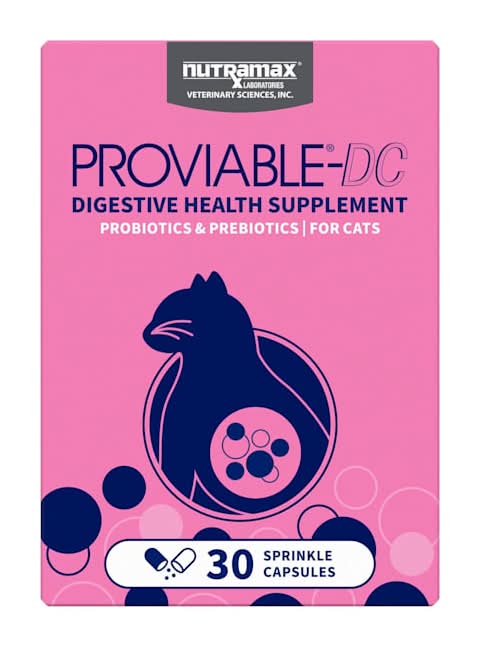 Proviable Digestive Health Supplement Capsules For Cats Delivery