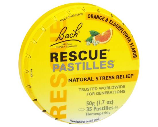Bach · Rescue Pastilles Natural Stress Relief (1.7 oz)