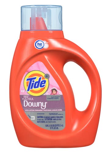 Tide Liquid Laundry Detergent April Fresh With Downy 1.09 L
