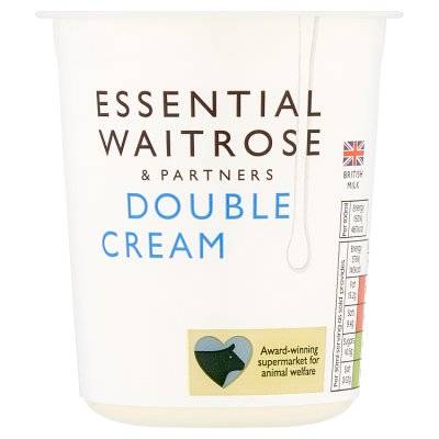 Essential Waitrose & Partners Double Cream