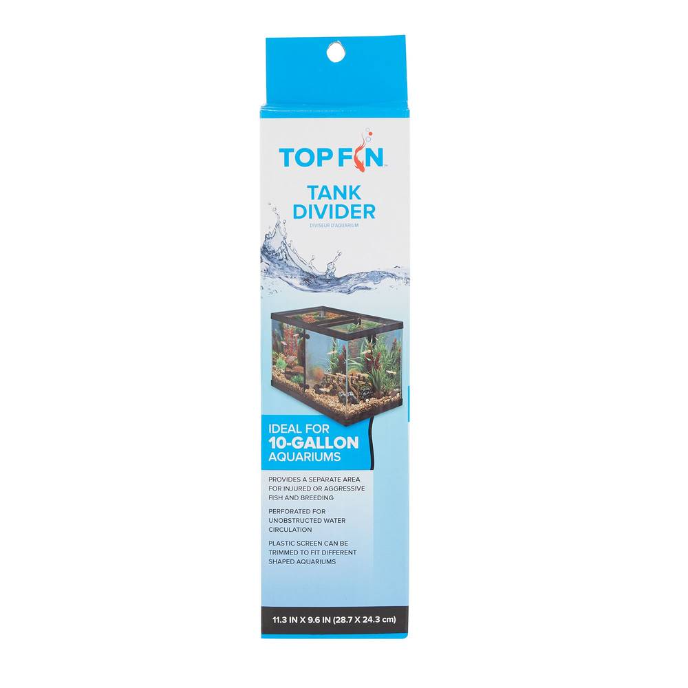 Top Fin Tank Divider Aquariums (11.3 in * 9.6 in)